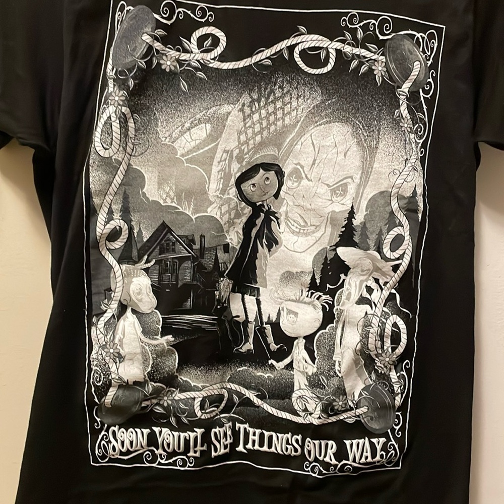 Coraline t shirt